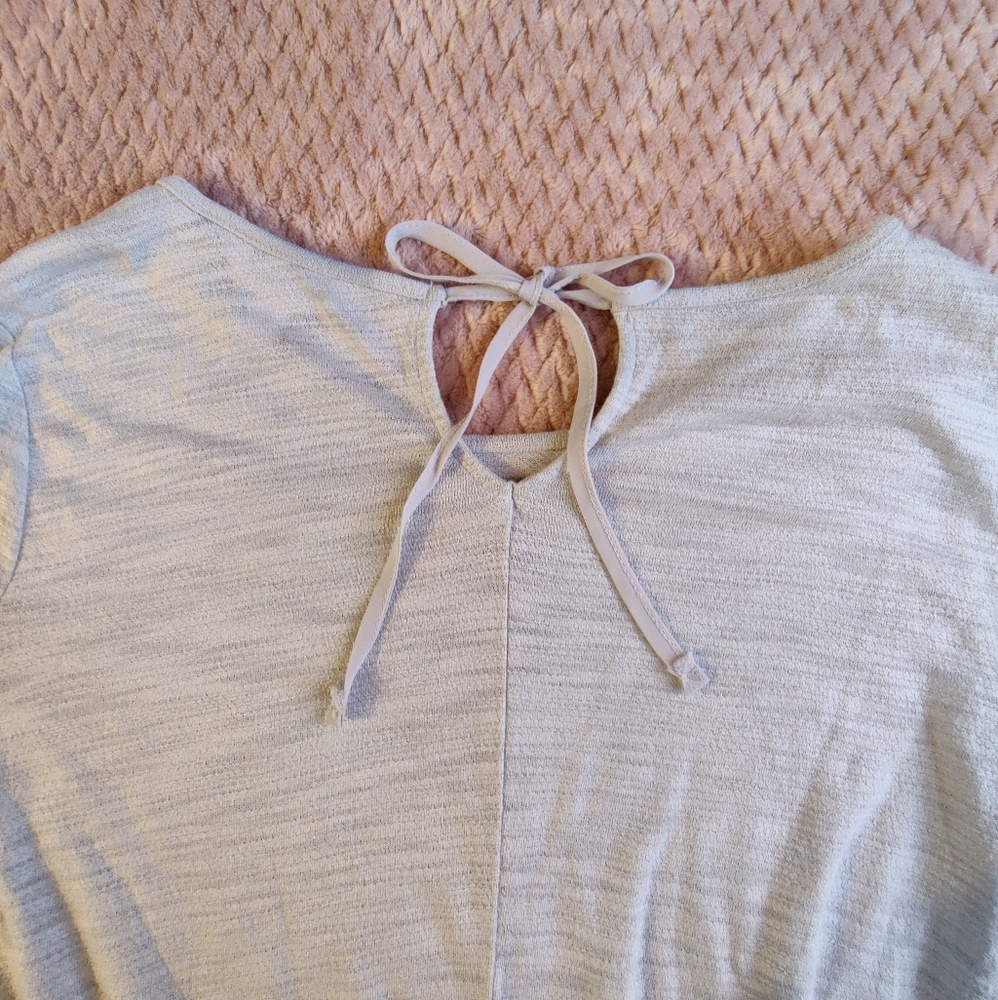 Lauren Conrad Light blue/gray Blouse - Picture 5 of 9